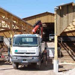 Extension bâtiment agricole Gaec Petit Domaine